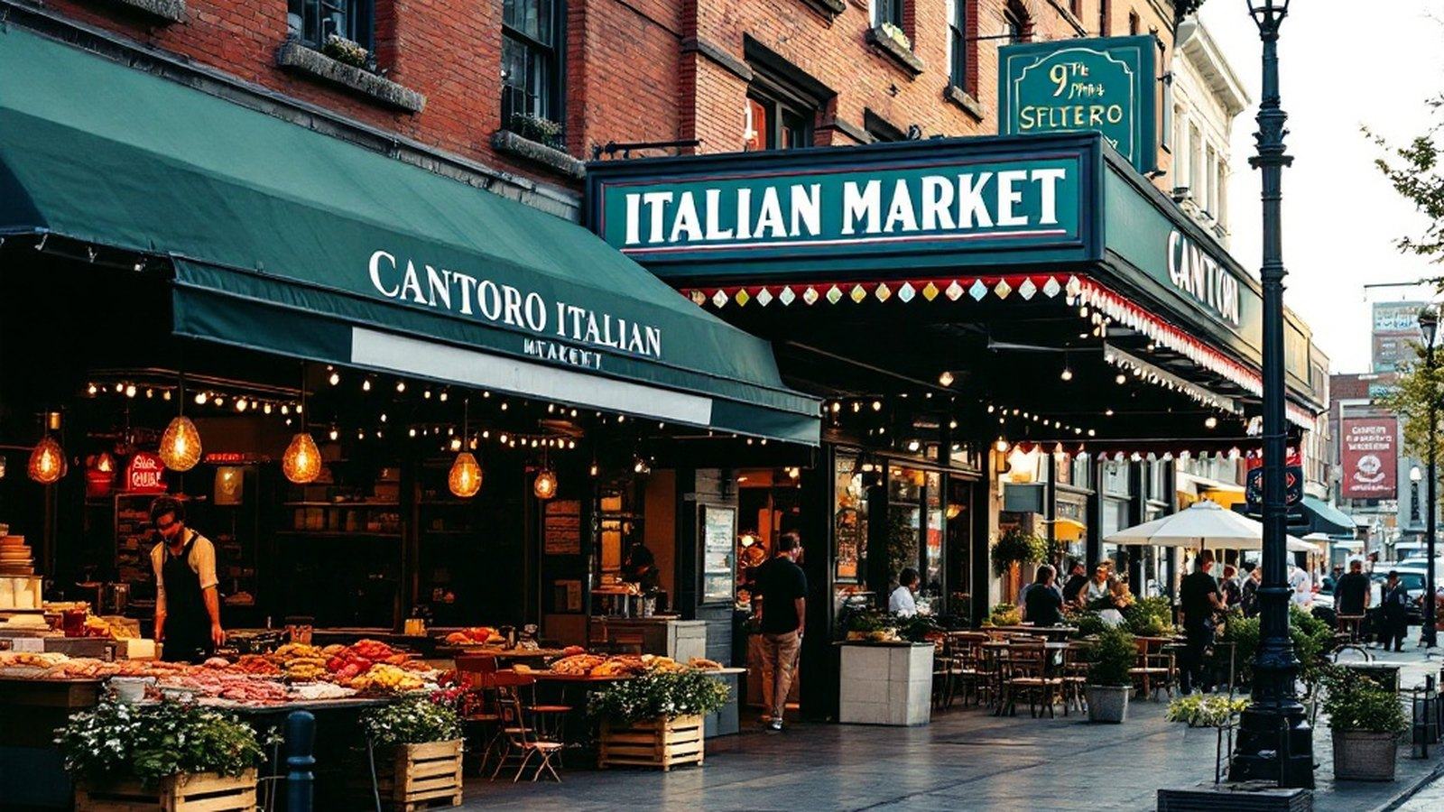 Exterior or entrance of Cantoro Italian Market